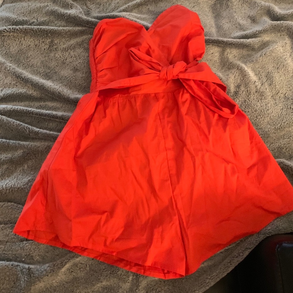 Red romper